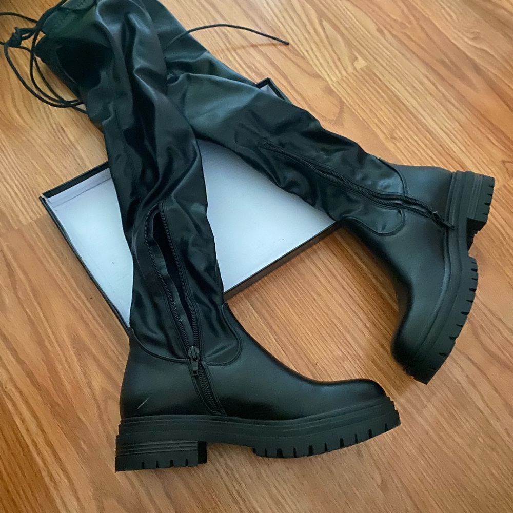 Dolls kill thigh high boots